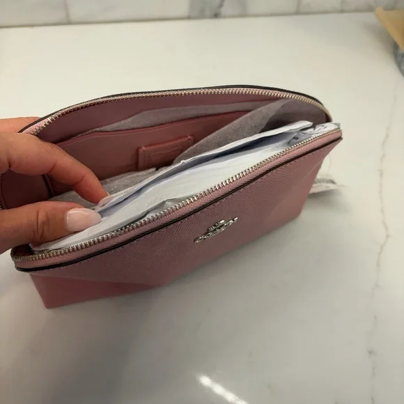 Coach Blush Pink Cosmetic Bag - Picture 3 of 5